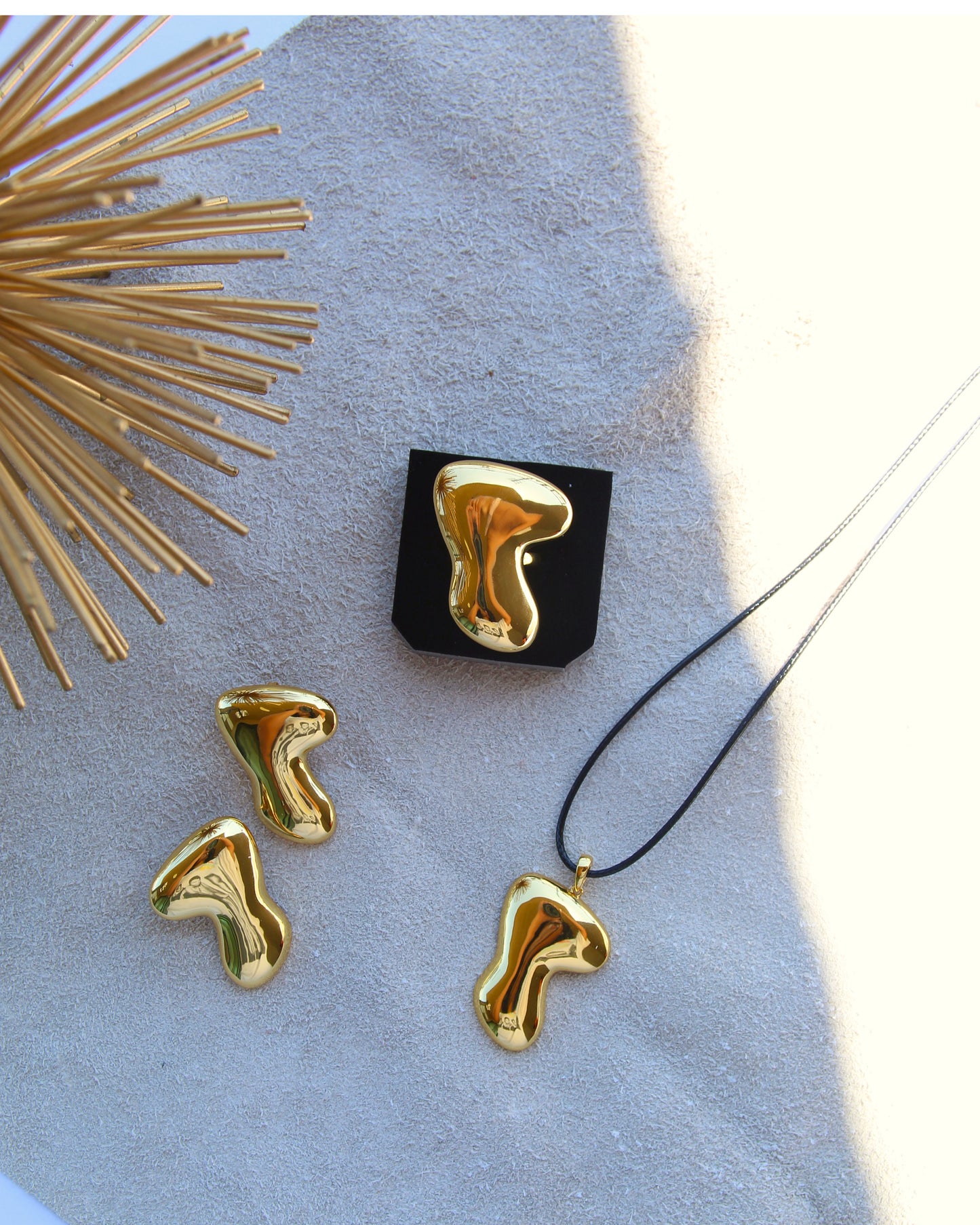 Boomerang Cord Necklace