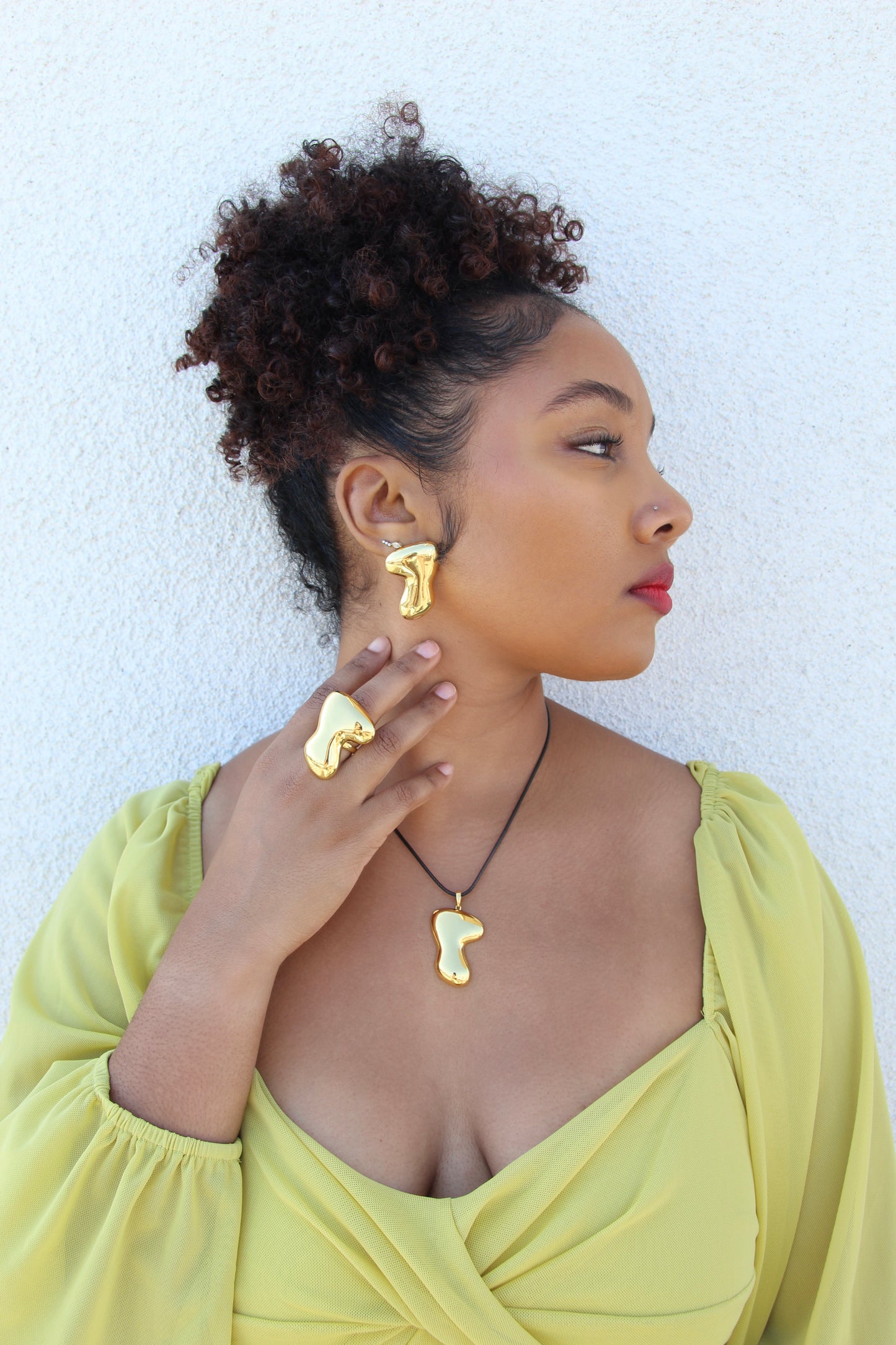 Boomerang Cord Necklace