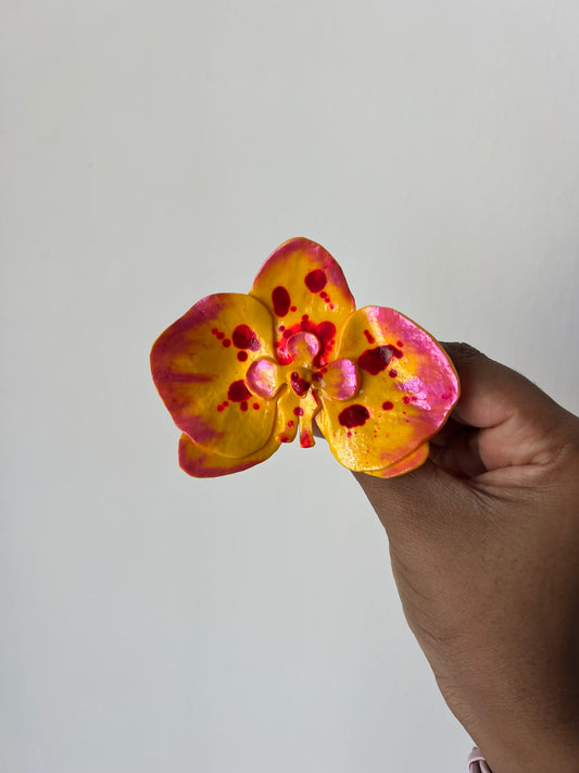 Custom Orchid Ring