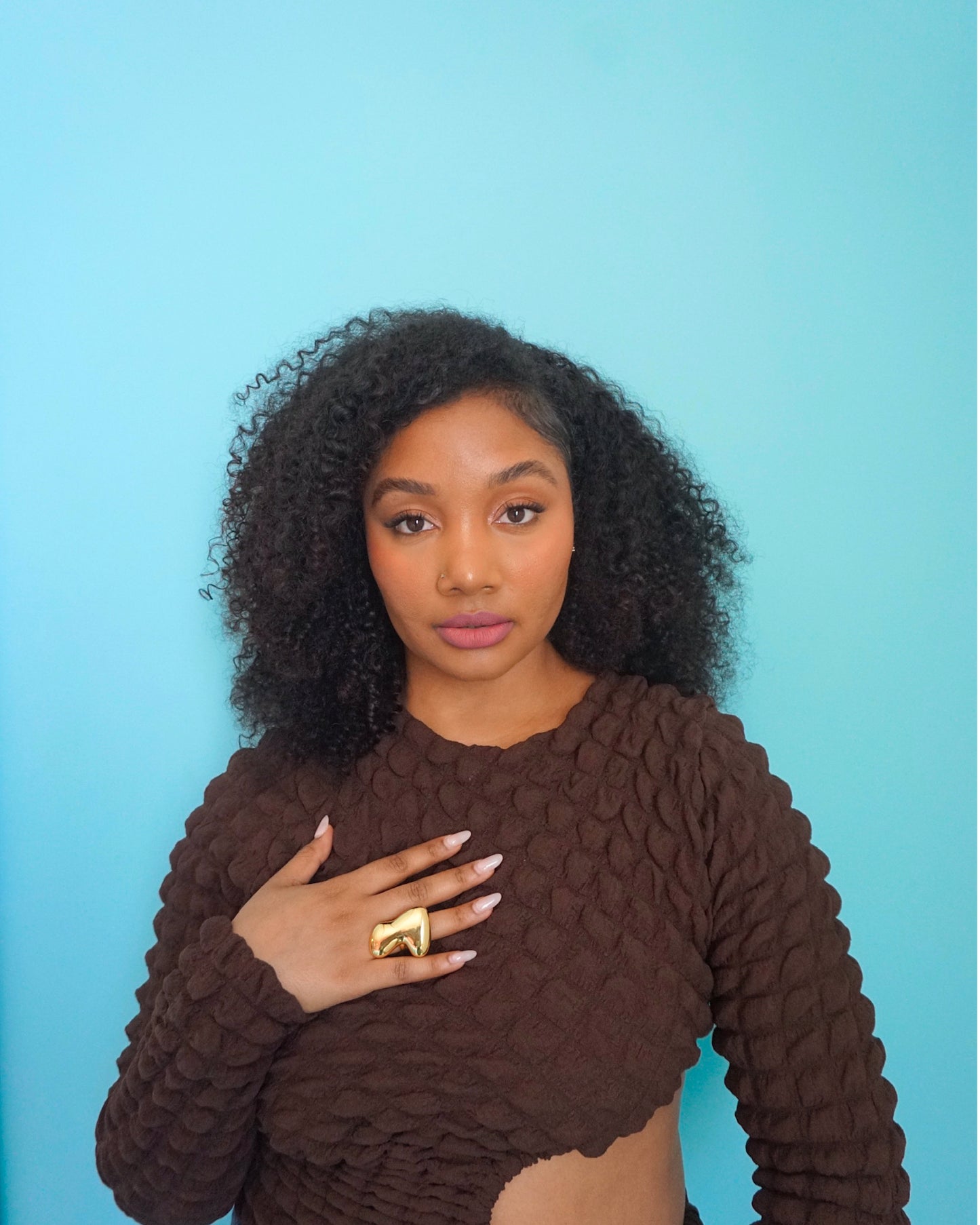 Boomerang Statement Ring