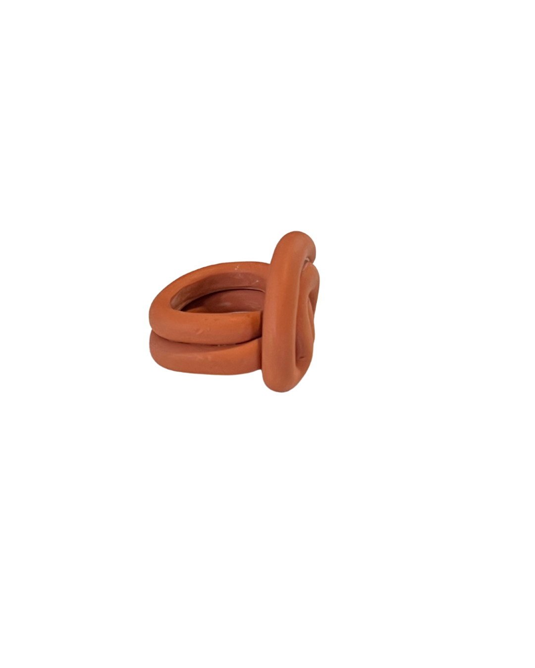 Terracotta Swirl Ring