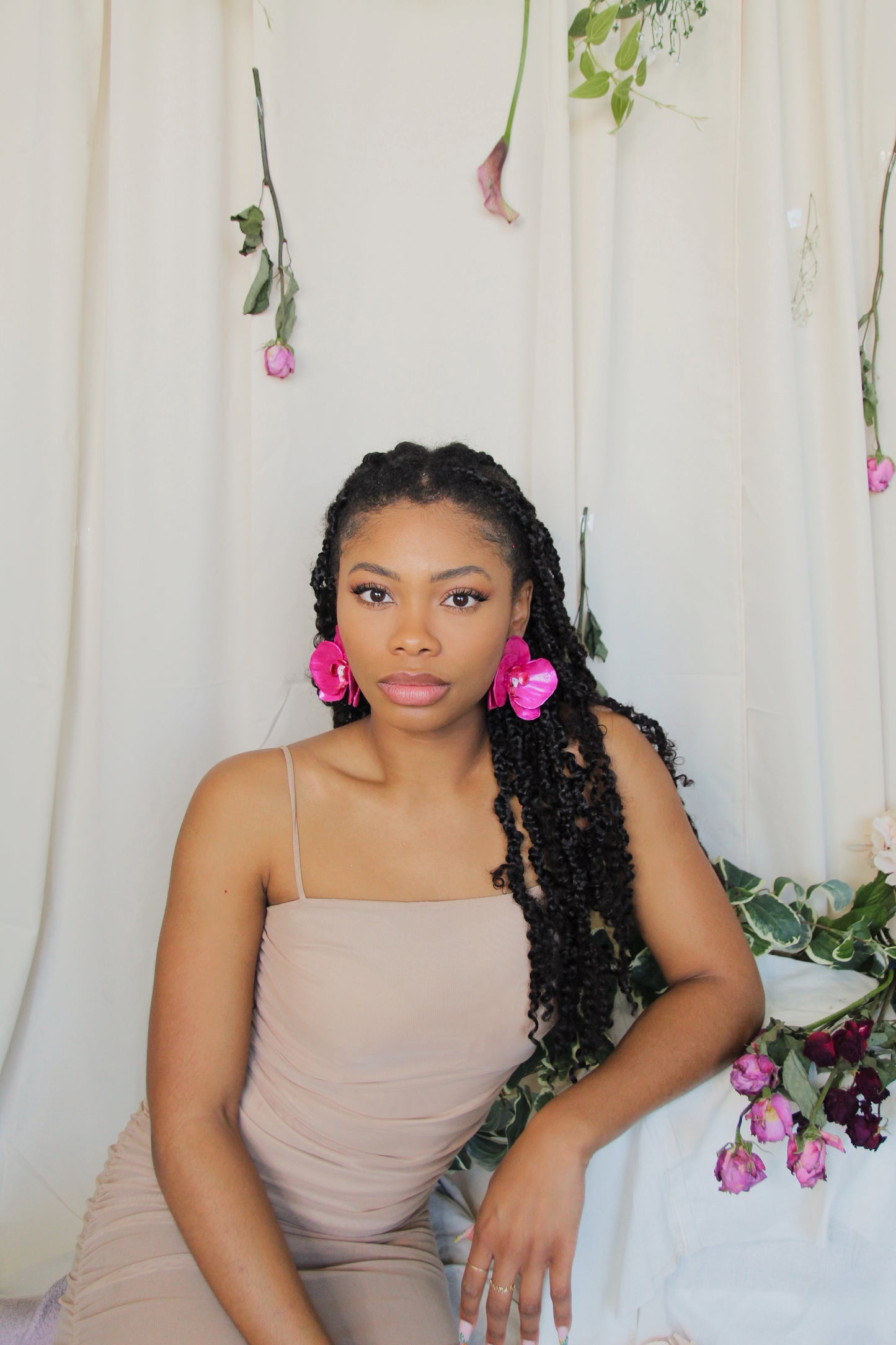 Phalaenopsis Orchid Earrings