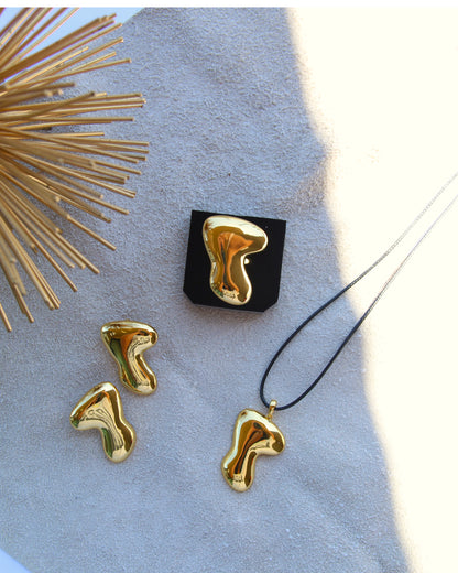 Boomerang Cord Necklace