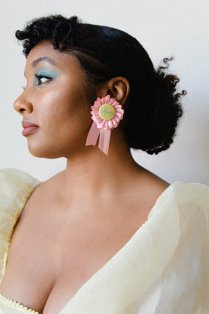 Lucky Gal Rosette Earrings