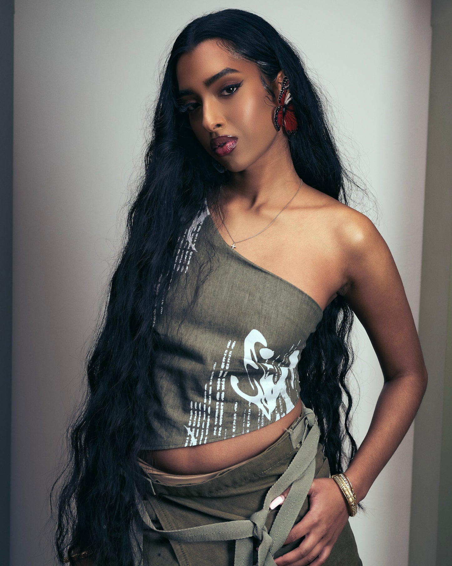 Butterfly Statement Earrings