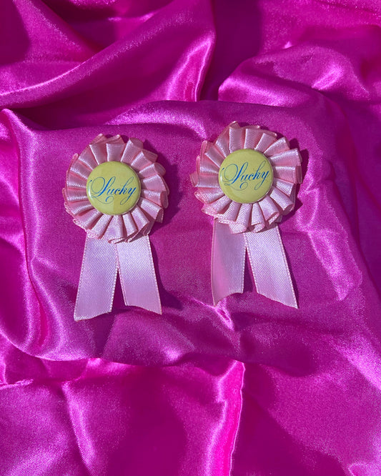 Lucky Gal Rosette Earrings