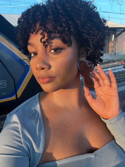 XL Boomerang Studs