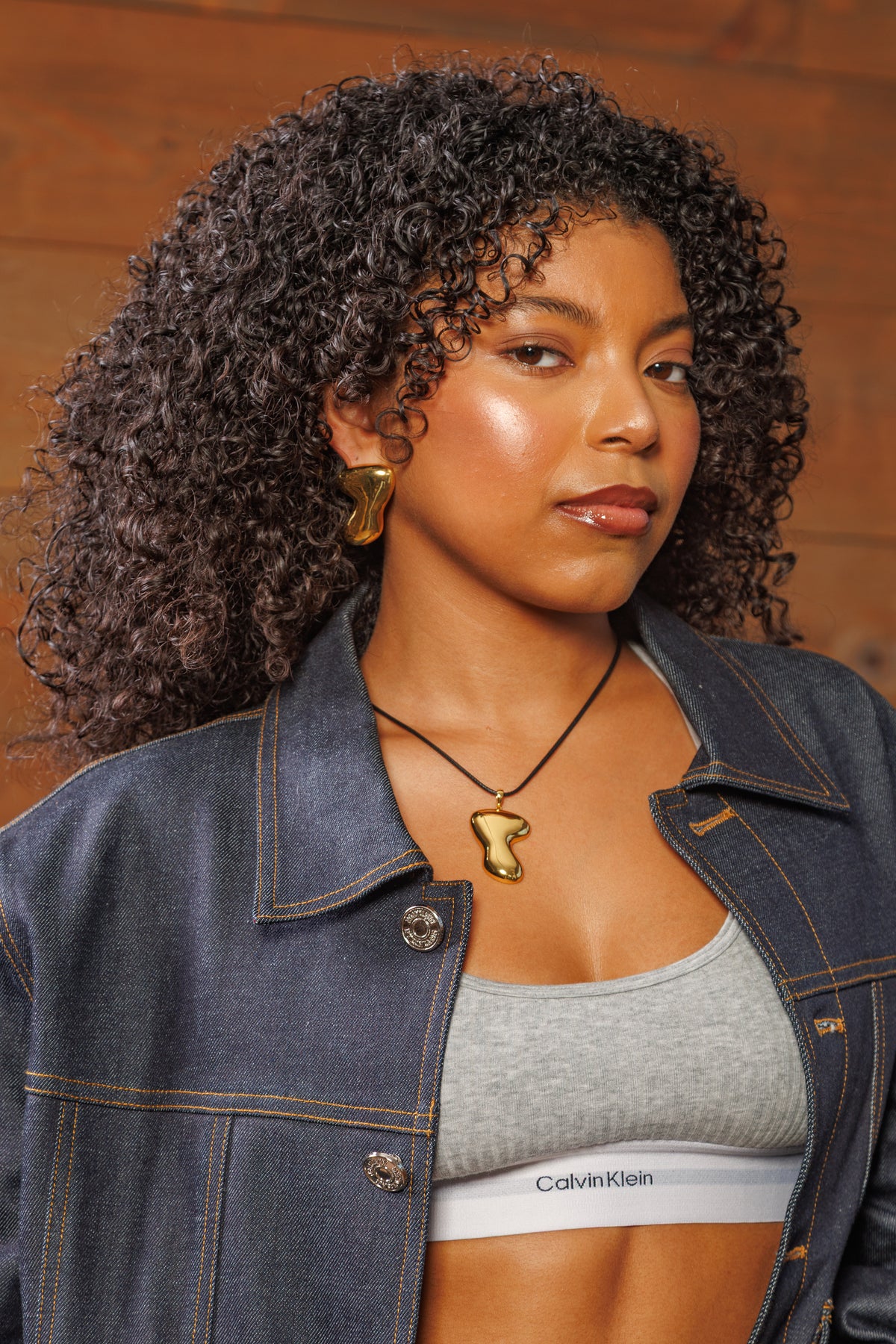Boomerang Cord Necklace