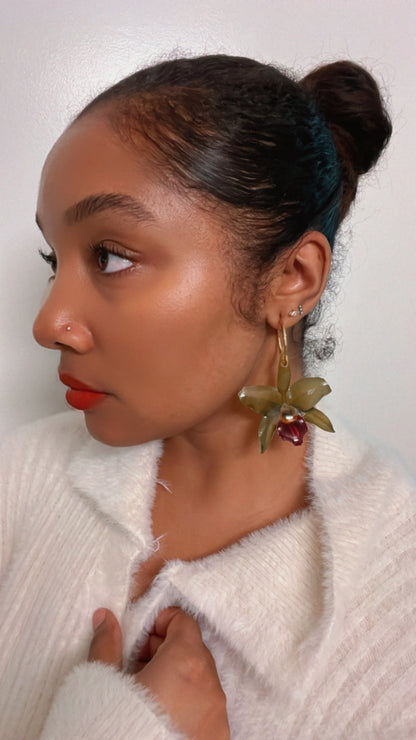 Orchid Hoops