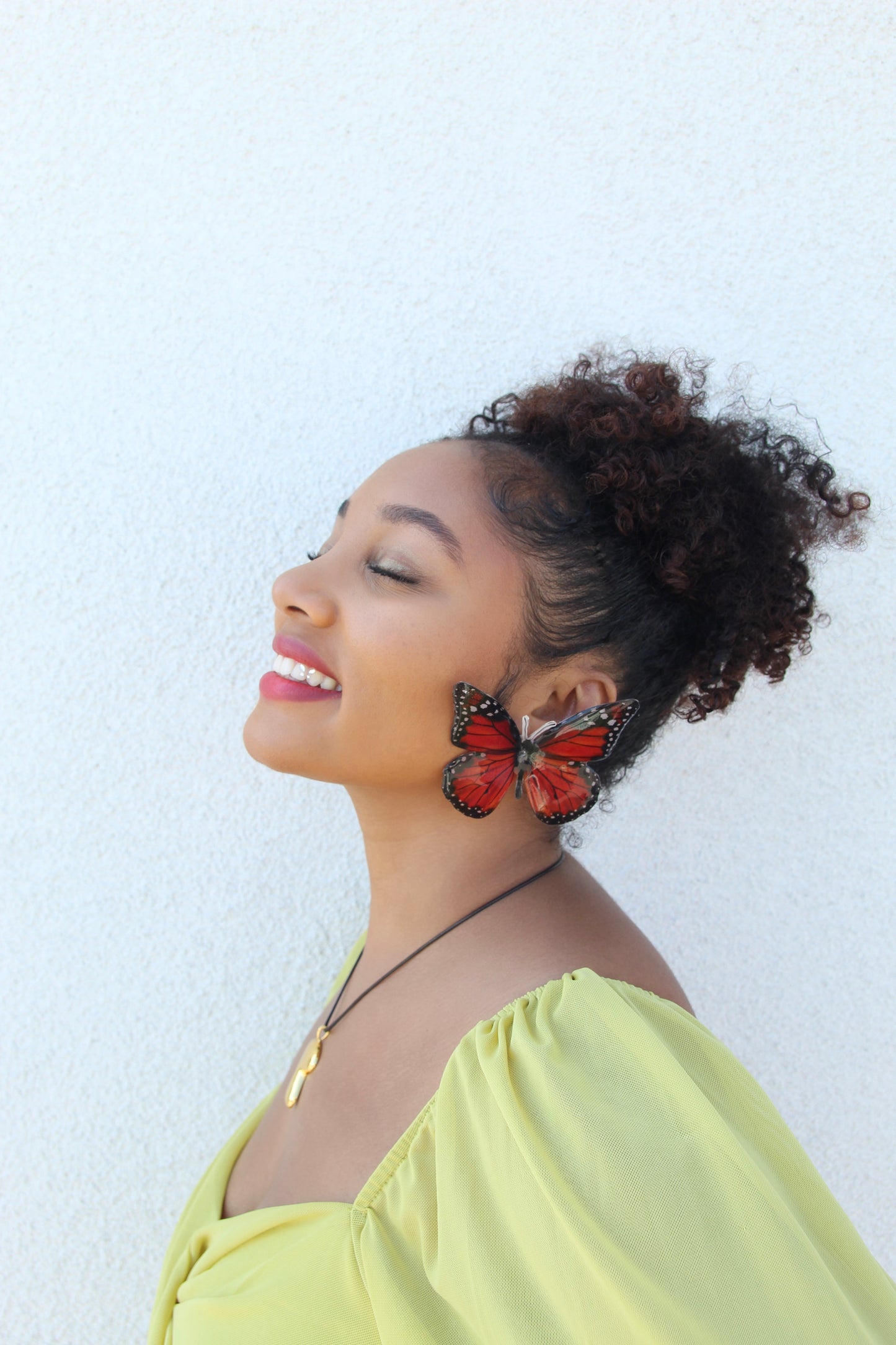 Butterfly Statement Earrings